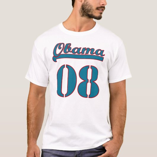 T-shirt Barack Obama 2008 (Devant)