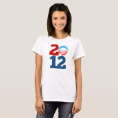 T-shirt Barack Obama 2012 (Devant entier)