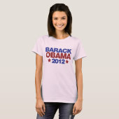 T-shirt Barack Obama 2012 (Devant entier)