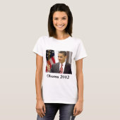 T-shirt Barack Obama 2012 (Devant entier)