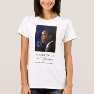 T-shirt Barack Obama avec le président Kennedy Shirt