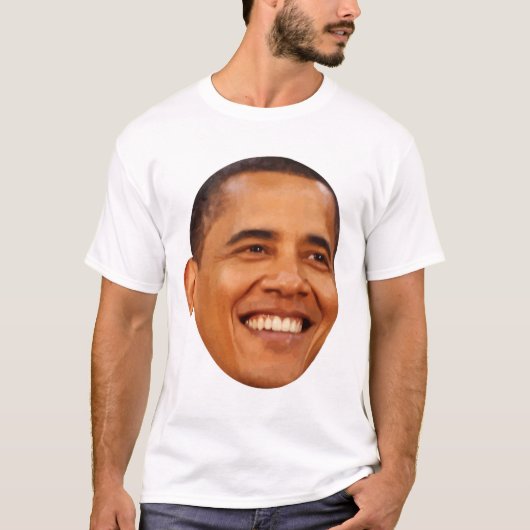 T-shirt Barack Obama FONT FACE à 4 (Devant)