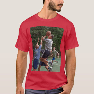 T-shirt Barack Obama Jouant au Basketball