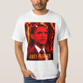 T-shirt Barack Obama l'antichriste (Devant)