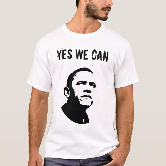T-shirt Barack Obama (les deux côtés) (Devant)