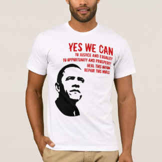T-shirt Barack Obama : OUI NOUS POUVONS….