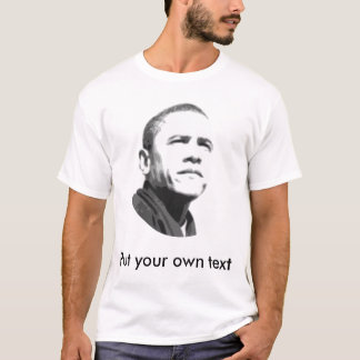 T-shirt Barack Obama, personnalisable