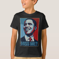 Barack Obama Portrait Miss Me Citation Libéral Dém