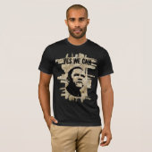 T-shirt Barack Obama.Stencil.rock back-end (Devant entier)