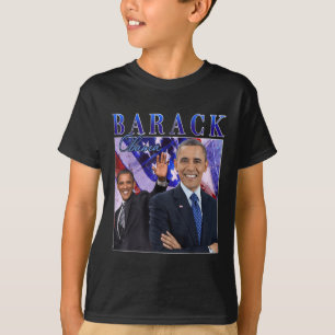 T-shirt Barack Obama Style Vintage rétro