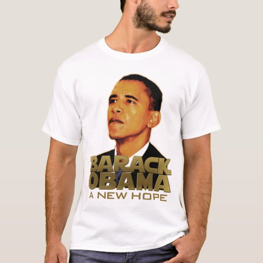 T-shirt Barack Obama : Un nouvel espoir (Devant)