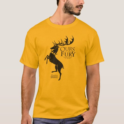T-shirt Baratheon Sigil - Notre Furie (Devant)
