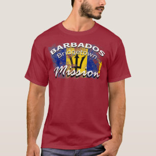 T-shirt Barbade Bridgetown Mormon LDS Mission Cadeau