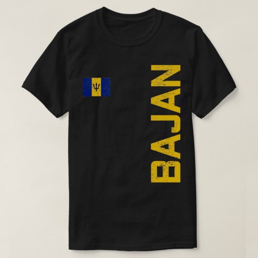 T-SHIRT BARBADOS BAJAN (Design devant)