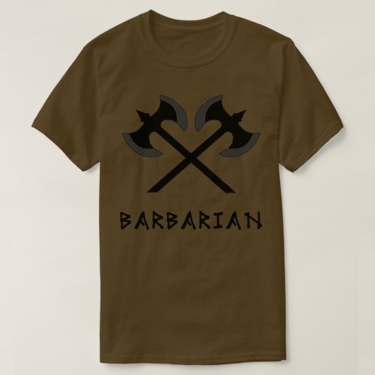 T-shirt Barbare 7 (Design devant)