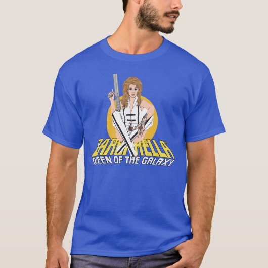 T-shirt Barbarella drôle (Devant)