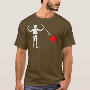T-shirt Barbares Barbares Pirate Barbe Noire