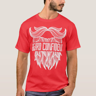 T-shirt Barbe à la confiance Hipster Hommes pleine barbe 1