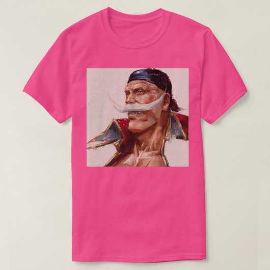 T-shirt barbe blanche 4 (Design devant)