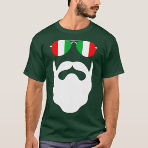 T-shirt Barbe complète Italia pour barbes et barbiers