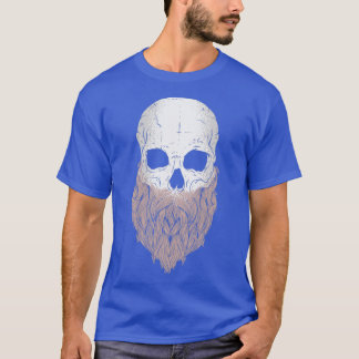 T-shirt Barbe de crâne pleine barbe