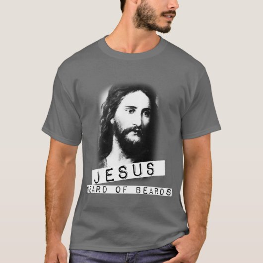 T-shirt Barbe de Jésus (Devant)