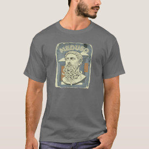 T-shirt Barbe de serpent de Meduso Drôle de mythologie gre