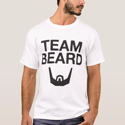 T-shirt "Barbe d'équipe " (Devant)