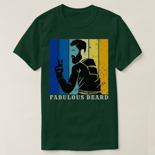 T-shirt barbe fabuleuse 29 (Design devant)