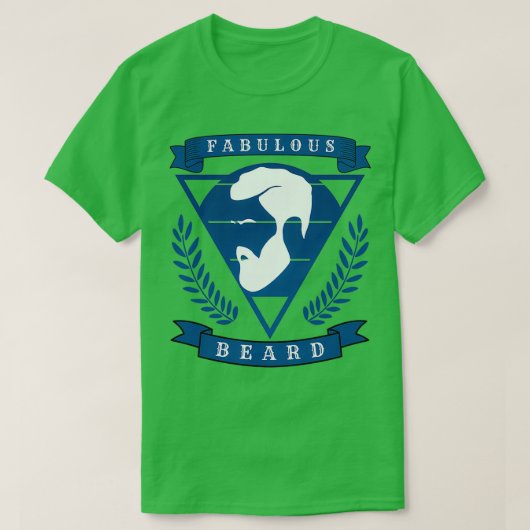 T-shirt barbe fabuleuse 9 (Design devant)