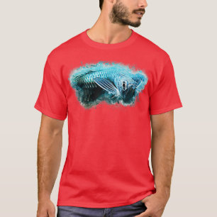 T-shirt Barbe forée d'argent Osteoglossum bicirhosum