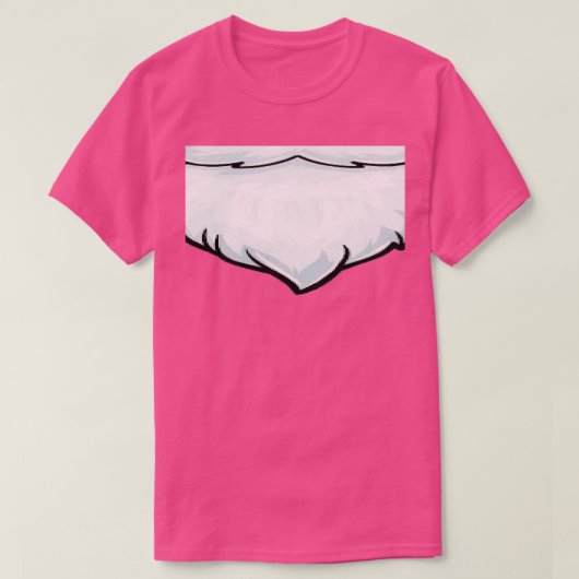 T-shirt Barbe père Noël 1 (Design devant)