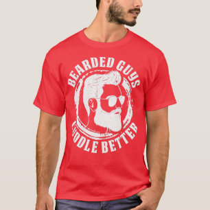 T-shirt Barbe Pleine Barbe Barbe Les Garçons Portés Cuddle