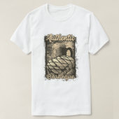 T-shirt Barbecue Authentique Et Bière (Design devant)