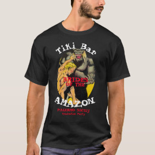 T-shirt Barbecue de fête de fin d'études Bar Tiki Amazon