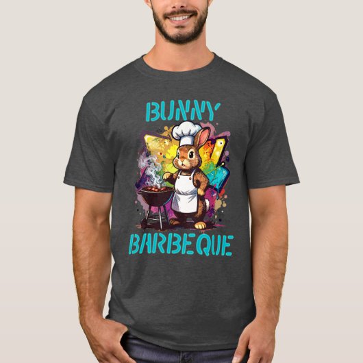 T-shirt Barbecue de lapin (Devant)