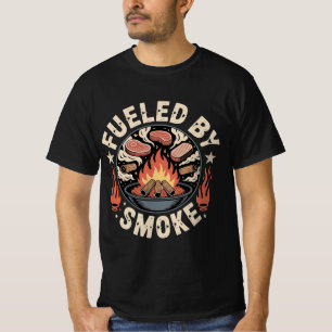 T-shirt Barbecue drôle de Maître de la fosse alimenté par
