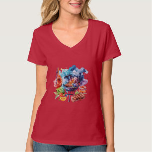 T-shirt Barbecue et grill