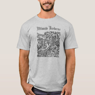 T-shirt Barbecue morbide avec Vlad l'Impaler