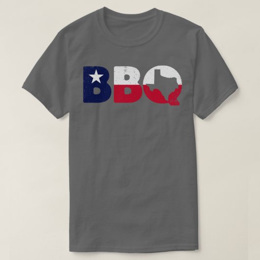 T-shirt Barbecue Texas BBQ (Design devant)