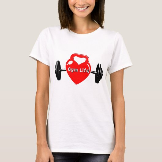 T-shirt Barbell Love (Devant)