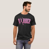 T-shirt Barber Ciseaux Coiffeur Coiffeur coiffeur (Devant entier)