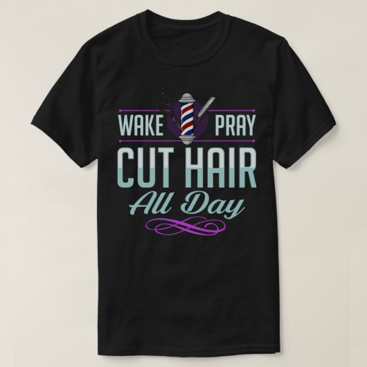 T-shirt Barber Coiffeur Stylo Coiffeur Barbershop Salon 2 (Design devant)