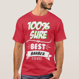 T-shirt Barber Drôle Slogan Hobby Travail Travailleur Trav
