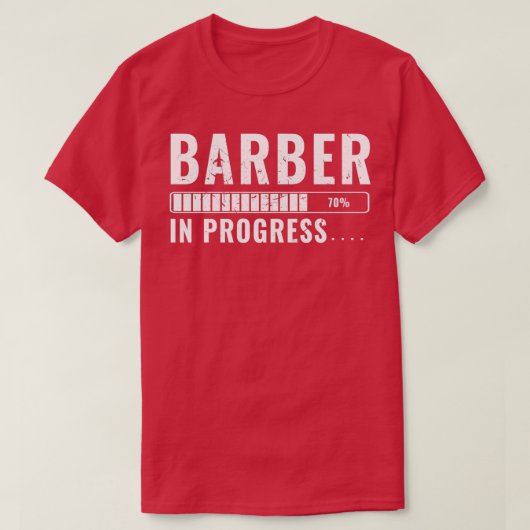 T-shirt Barber En Formation Programmateur Futur (Design devant)