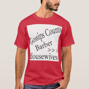 T-shirt BARBER gtgt femmes au foyer drôle t