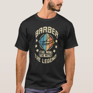 T-shirt Barber L'Homme Le Mythe La Légende