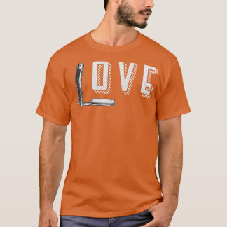 T-shirt Barber Love Barber Citation Drôle