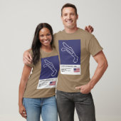 T-shirt Barber Motorsports Park info (Unisexe)