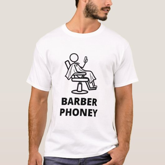 T-Shirt Barber Phoney (Devant)